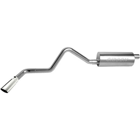 1995-1998 Toyota T-100 3.4 V6 4WD 6 1/2' Bed Gibson Performance Cat-Back Exhaust (Stainless)