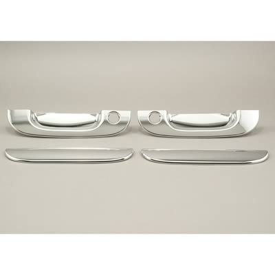 Putco Chrome Door Handle Covers 1994-2001 Dodge Ram 1500/2500/3500 2 Door (w/ Pass. Key Hole)