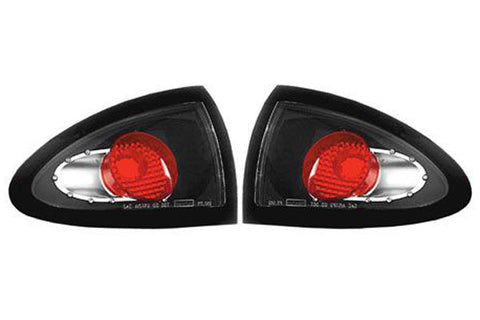 IPCW Tail Lights Black 1995-2002 Pontiac Sunfire (4 door)