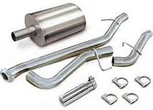 1999-2006 Chevrolet Silverado GMC Sierra Denali 1500 4.8 and 5.3 V8 Crew Cab/Short Bed 143.5" WheelBase DB by Corsa Sport Cat-Back Exhaust