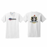 Daredevil Racing Inspired T-shirt w/  Patriotic Heatshield Logo (Mens Large)