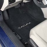 2004-2008 Acura TL "Acura Logo" Ultimat Front and Back Seat Floor Mats (Ebony) by Lloyd Mats