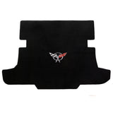 1997-2004 Chevy Corvette Coupe "C5 Logo" Velourtex Cargo Mat (Black) by Lloyd Mats