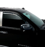 2014-2015 Chevy Silverado 1500 Crew Cab Only (Front Only) Putco Element Tinted Window Visors