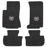 2008-2013 Cadillac CTS-V (Sedan and Wagon) "Cadillac Logo" Ultimats Front and Back Seat Floor Mats (Ebony) by Lloyd Mats