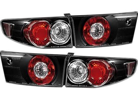 IPCW Tail Lights  Black 2003-2005 Honda Accord Sedan