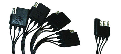 4 Pin Trailer Hitch Adapter Plug Splitter (4 way)