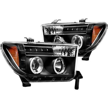 2007-2013 Toyota Tundra IPCW Black Projector Headlights (Pair)