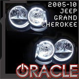 2005-2010 Jeep Grand Cherokee (No SRT-8) LED Halo Kit for Headlights by Oracle