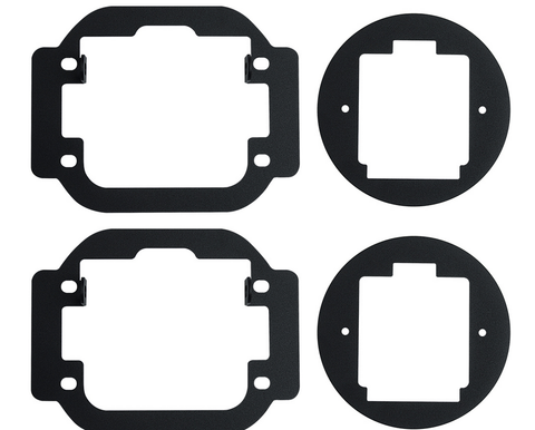 2009-2015 Nissan Frontier LED Fog Light Mounting Brackets by Rigid Industries