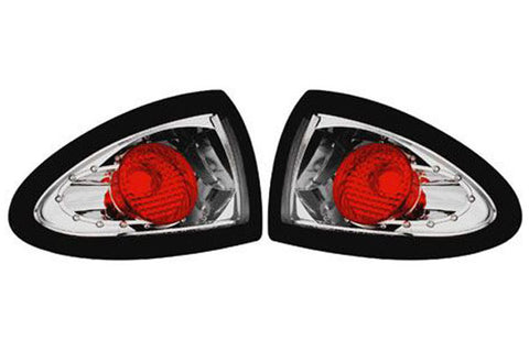 IPCW Tail Lights Smoke 1995-2002 Pontiac Sunfire (4 door)