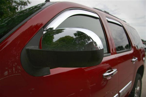 2007-2013 Chevy Silverado, GMC Sierra - Upper Mirror (Replacement) Chrome Mirror Covers by Putco