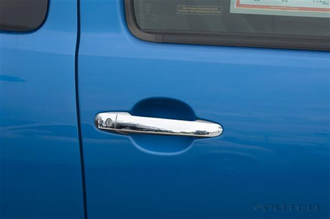 Putco Chrome Door Handle Covers 2003-2009 Toyota 4Runner 2005-2010 Tacoma 4 Door and 2007-2010 Toyota Camry w/o passenger keyhole