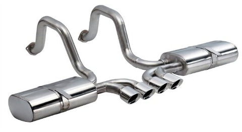 1997-2004 Chevrolet Corvette 5.7 V8 Corsa Sport Tiger Shark Axle-Back Exhaust
