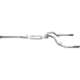 2007-2009 Chevy Silverado GMC Sierra 4.8 5.3 1500 5'8" Bed Crew Cab + 6 1/2' Bed Extended Cab Gibson Performance Extreme DUAL Cat-Back Exhaust (Stainless)