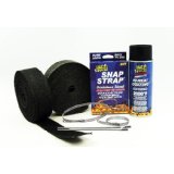 Thermo-Tec Exhaust / Header Wrap Kit - Black Complete Kit (2" x 100')