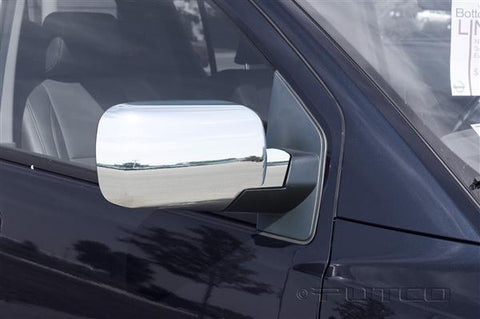 2004-2013 Nissan Titan (Models w/ Standard OEM Mirrors Only) Chrome Mirror Covers by Putco