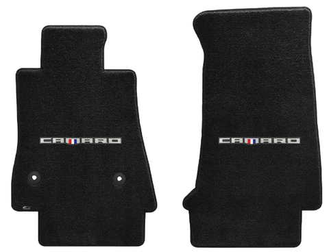 2016 Chevy Camaro "Camaro Logo" Ultimat FRONT Seat Floor Mats by Lloyd Mats