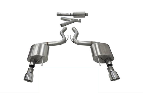 2015-2017 Ford Mustang (2.3 EcoBoost) Corsa Sport Cat-Back Exhaust