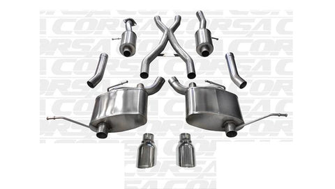 2011-2017 Jeep Grand Cherokee 5.7 V8 (Does NOT Fit Summit Edition) Corsa Sport Cat-Back Exhaust