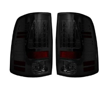 2009-2014 Dodge Ram 1500 AND 2010-2014 Dodge Ram 2500/3500 Smoked  Recon LED Tail Lights
