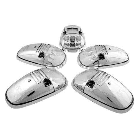 IPCW LED Cab Roof Lights (set of 5) Clear 1999-2002 Dodge Ram