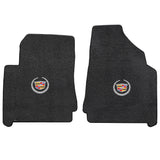 2010-2011 Cadillac SRX "Cadillac Logo" Ultimats FRONT Seat Floor Mats (Ebony) by Lloyd Mats