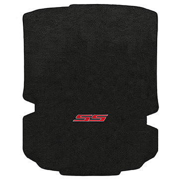 2016-2017 Chevy Camaro Coupe "Red SS Logo" Velourtex TRUNK Mat (Ebony) by Lloyd Mats