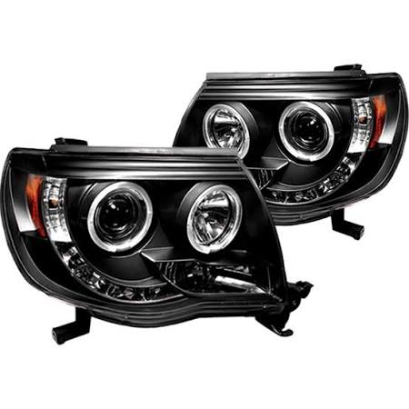 AKKON - For 2012-2015 Toyota Tacoma Pickup Black Headlights + Black LED Tail Lights Brake Lamp AKKON - For 2012-2015 Toyota Tacoma Pickup Black Headlights + Black LED Tail Lights Brake Lamp