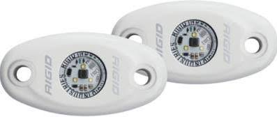 Rigid Industries A-Series Pro Low Power LED Light Blue (Pair)