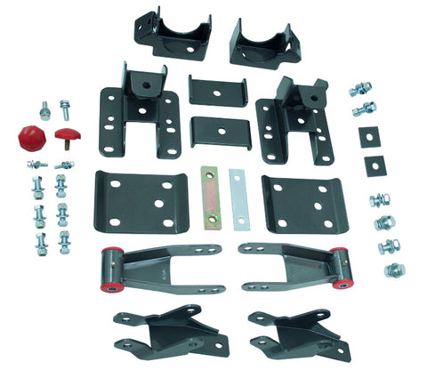 MaxTrac 3-4" ADJ. REAR FLIP KIT & SHOCK EXTENDERS