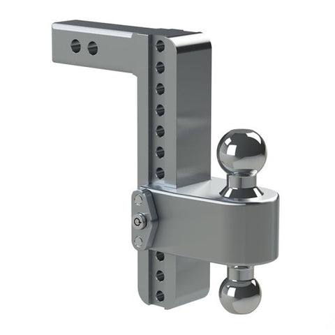 180 Turnover Ball Hitch Adjustable 10" Drop Hitch w/ Lock (Fits 2.5" Receivers) by Weigh Safe