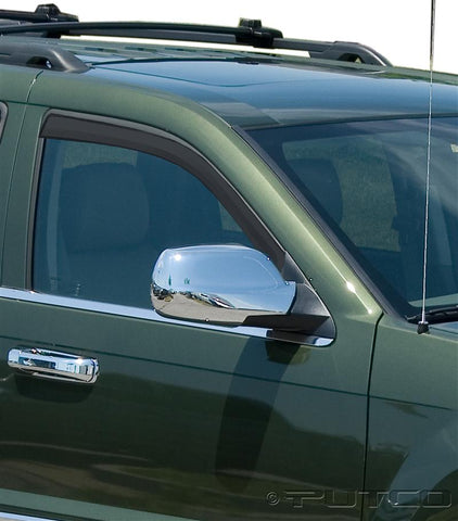 2005-2010 Jeep Grand Cherokee (Front Pair) Putco Element Tinted Window Visors