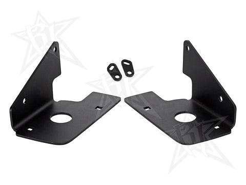 2007-2013 Chevy Silverado 1500 LED Fog Light Mounting Brackets by Rigid Industries