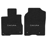 2013-2017 Acura RDX "Acura Logo" Velourtex FRONT Seat Floor Mats (Ebony) by Lloyd Mats