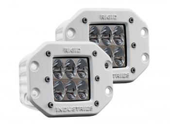Rigid Industries Marine D2 Flush Mount LED Driving Light (Pair)