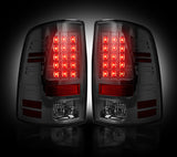 2009-2014 Dodge Ram 1500 AND 2010-2014 Dodge Ram 2500/3500 Smoked  Recon LED Tail Lights