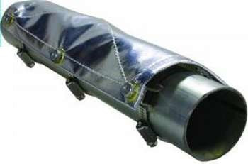 6" Diameter 36" Long w/ 4" Clamps Pipe Shield by Thermo-Tec