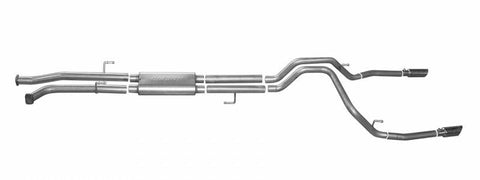 2007-2017 Toyota Tundra 4.6 4.7 5.7 5 1/2' Bed Crew Cab + 6 1/2' Bed Double Cab Gibson Performance Extreme DUAL Cat-Back Exhaust (Aluminized)