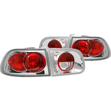 IPCW Tail Lights Clear 1992-1995 Honda Civic 3 Door