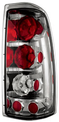 IPCW Tail Lights Smoke1999-2002 Chevy Silverado Fleetside and 1999-2005 GMC Sierra Fleetside