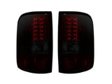 2004-2008 Ford F150 Styleside Red/Smoked Recon LED Tail Lights
