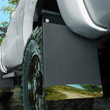 Removable Pivoting Mud Flaps (Universal Fit) 14" Wide by Husky Liners