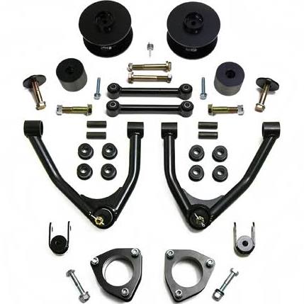 2007-2014 Chevy Avalanche Escalade Tahoe Suburban Yukon XL Denali 1500 2WD 6 Lug ReadyLift COMPLETE Lift Kit 4" Front 3" Rear Lift