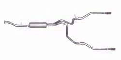2000-2006 Chevy Avalanche + Suburban 1500 5.3 V8 Gibson Performance DUAL Cat-Back Exhaust (Aluminized)