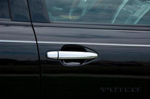 Putco Chrome Door Handle Covers 2008-2009 Lexus LX470 with passenger side keyhole