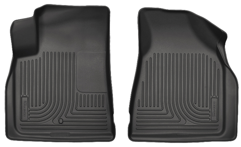 Husky WeatherBeater FRONT Floor Liners 2008-2015 Buick Enclave, Chevy Traverse, GMC Acadia, Saturn Outlook