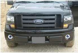 2006-2014 Ford F-150 LED Fog Light Halo Kit by Oracle