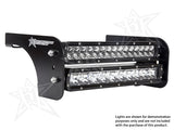 Semi-Universal Brow Mount (Fits Spartan Fire Engines) Mounts E or SR Series LED Light Bars by Rigid Industries