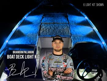 Rigid Industries LED Boat Deck Light Kit (4 Pc Kit) Blue